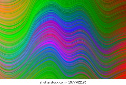 Light Multicolor, Rainbow vector background with bubble shapes. Brand-new colored illustration in marble style with gradient. The best blurred design for your business.