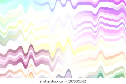 Light Multicolor, Rainbow vector background with lamp shapes. Creative geometric illustration in marble style with gradient. The best blurred design for your business.