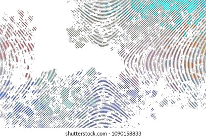 Light Multicolor, Rainbow vector background with straight lines. Modern geometrical abstract illustration with staves. The template can be used as a background.