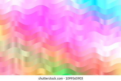 Light Multicolor, Rainbow vector background with liquid shapes. Colorful illustration in abstract marble style with gradient. The best blurred design for your business.