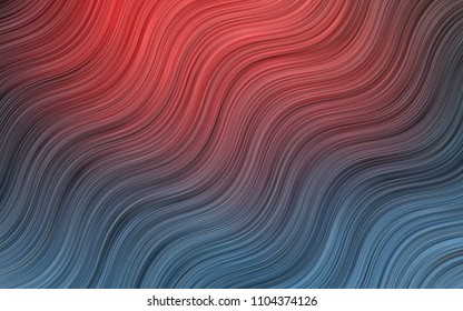 Light Multicolor, Rainbow vector background with abstract lines. Geometric illustration in marble style with gradient.  Marble style for your business design.