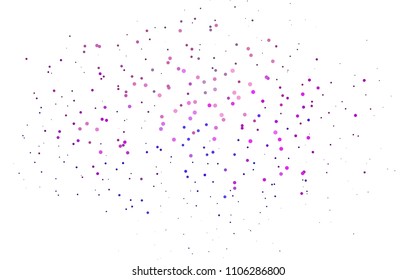 Light Multicolor, Rainbow vector  background with bubbles. Abstract illustration with colored bubbles in nature style. The pattern can be used for aqua ad, booklets.