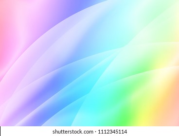 Light Multicolor, Rainbow vector background with straight lines. Blurred decorative design in simple style with lines. Best design for your ad, poster, banner.