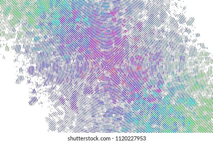 Light Multicolor, Rainbow vector background with straight lines. Glitter abstract illustration with colored sticks. The template can be used as a background.