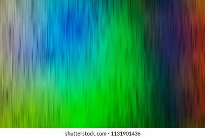 Light Multicolor, Rainbow vector background with straight lines. Modern geometrical abstract illustration with staves. Best design for your ad, poster, banner.