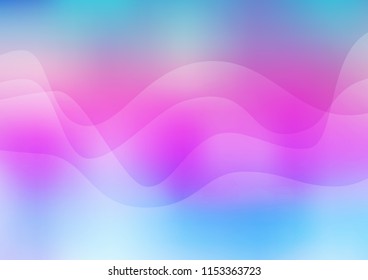 Light Multicolor, Rainbow vector background with lamp shapes. Colorful abstract illustration with gradient lines. Marble style for your business design.