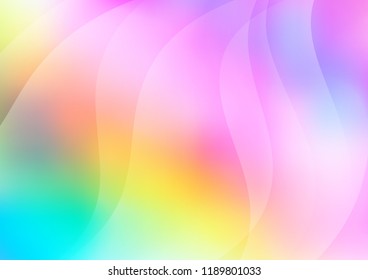 Light Multicolor, Rainbow vector background with straight lines. Glitter abstract illustration with colored sticks. Smart design for your business advert.