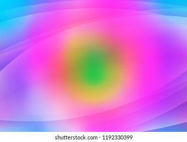 Light Multicolor, Rainbow vector background with straight lines. Modern geometrical abstract illustration with staves. The pattern can be used for websites.