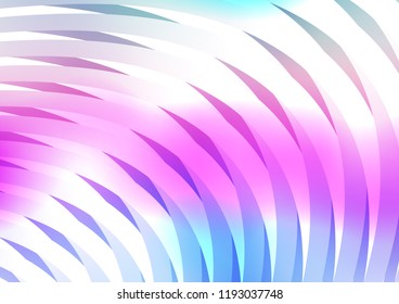 Light Multicolor, Rainbow vector background with straight lines. Decorative shining illustration with lines on abstract template. Smart design for your business advert.
