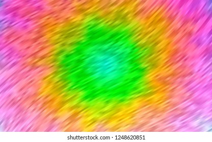 Light Multicolor, Rainbow vector background with lava shapes. Brand-new colored illustration in marble style with gradient. Pattern for your business design.