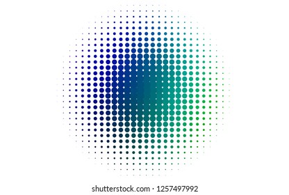 Light Multicolor, Rainbow vector background with bubbles. Beautiful colored illustration with blurred circles in nature style. Pattern of water, rain drops.