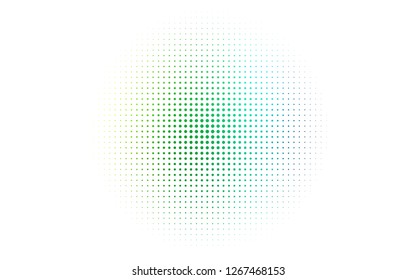 Light Multicolor, Rainbow vector background with bubbles. Blurred bubbles on abstract background with colorful gradient. Template for your brand book.
