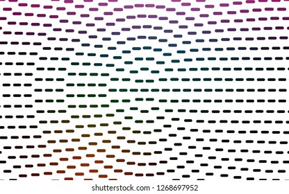 Light Multicolor, Rainbow vector background with straight lines. Glitter abstract illustration with colored sticks. Pattern for ads, posters, banners.