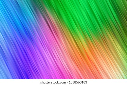 Light Multicolor, Rainbow vector background with liquid shapes. Glitter abstract illustration with wry lines. A completely new marble design for your business.