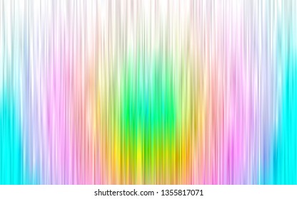 Light Multicolor, Rainbow vector background with straight lines. Modern geometrical abstract illustration with staves. Backdrop for TV commercials.