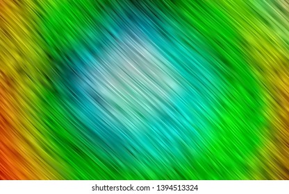 Light Multicolor, Rainbow vector background with abstract lines. Creative geometric illustration in marble style with gradient. New composition for your brand book.