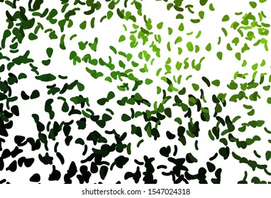 Light Multicolor, Rainbow vector background with abstract forms. Modern abstract illustration with colorful random forms. Background for a cell phone.