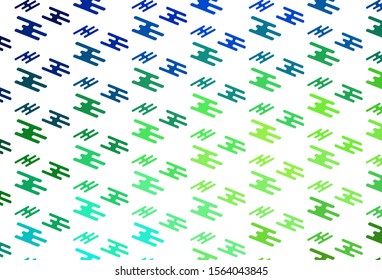 Light Multicolor, Rainbow vector background with straight lines. Blurred decorative design in simple style with lines. Backdrop for TV commercials.