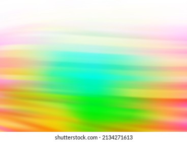 Light Multicolor, Rainbow vector background with curved circles. Glitter abstract illustration with wry lines. Marble style for your business design.