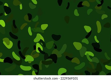 Light Multicolor, Rainbow vector background with abstract forms. Illustration with colorful gradient shapes in abstract style. Elegant design for wallpapers.