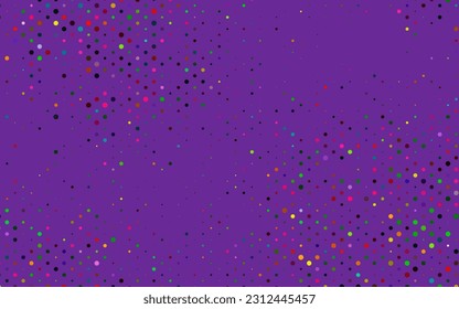 Light Multicolor, Rainbow vector background with bubbles. Abstract illustration with colored bubbles in nature style. Pattern for ads, leaflets.