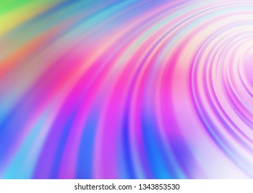 Light Multicolor, Rainbow vector blur pattern. Colorful illustration in blurry style with gradient. The blurred design can be used for your web site.