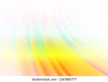 Light Multicolor, Rainbow vector blur pattern. Shining colorful illustration in a Brand new style. The template for backgrounds of cell phones.