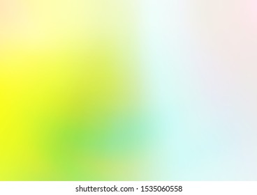 Light Multicolor, Rainbow vector blur pattern. Colorful illustration in abstract style with gradient. A new texture for your design.