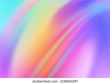 Light Multicolor, Rainbow vector blur pattern. A vague abstract illustration with gradient. A new texture for your design.