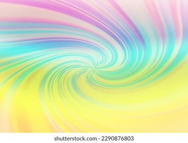 Light Multicolor, Rainbow vector blur pattern. A vague abstract illustration with gradient. The blurred design can be used for your web site.