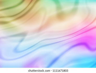 Light Multicolor, Rainbow vector blurred and colored background. Colorful abstract illustration with gradient. The completely new template can be used for your brand book.