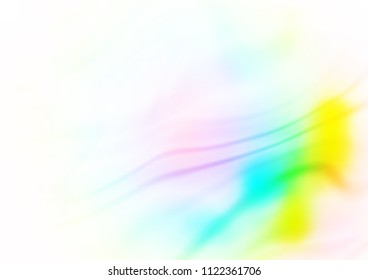 Light Multicolor, Rainbow vector blurred shine abstract template. Colorful abstract illustration with gradient. The blurred design can be used for your web site.