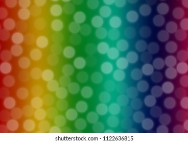 Light Multicolor, Rainbow vector blurred bright background. A vague abstract illustration with gradient. A new texture for your design.