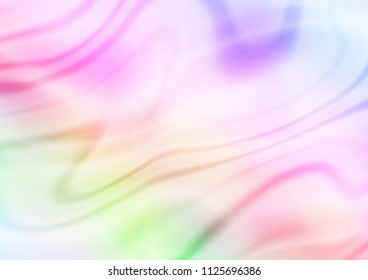 Light Multicolor, Rainbow vector blurred pattern. Brand new colored illustration in blurry style with gradient. The blurred design can be used for your web site.
