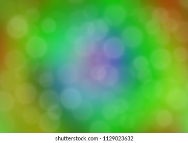 Light Multicolor, Rainbow vector blurred shine abstract background. Colorful abstract illustration with gradient. Brand new design for your business.