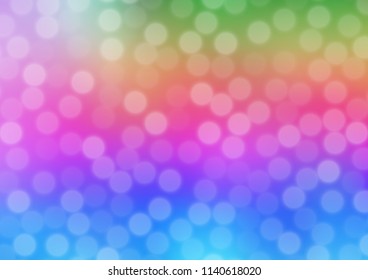 Light Multicolor, Rainbow vector blurred shine abstract template. Glitter abstract illustration with an elegant design. A completely new design for your business.