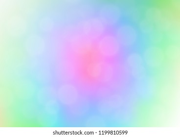 Light Multicolor, Rainbow vector blurred background. An elegant bright illustration with gradient. The elegant pattern for brand book.