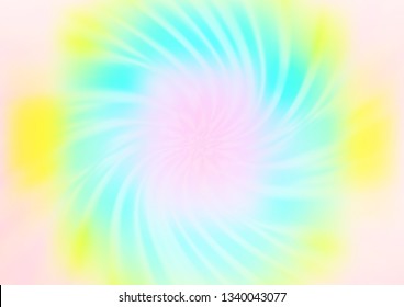 Light Multicolor, Rainbow vector blurred shine abstract pattern. A completely new color illustration in a bokeh style. The elegant pattern for brand book.