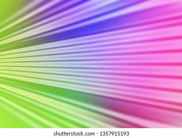 Light Multicolor, Rainbow vector blurred and colored background. Colorful illustration in blurry style with gradient. A completely new template for your design.