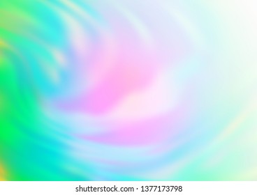Light Multicolor, Rainbow vector blurred bright pattern. Shining colorful illustration in a Brand new style. A completely new design for your business.