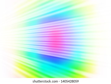 Light Multicolor, Rainbow vector blurred shine abstract template. Shining colorful illustration in a Brand new style. The elegant pattern for brand book.