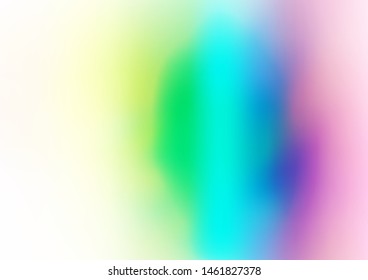 Light Multicolor, Rainbow vector blurred bright pattern. A vague abstract illustration with gradient. The template can be used for your brand book.