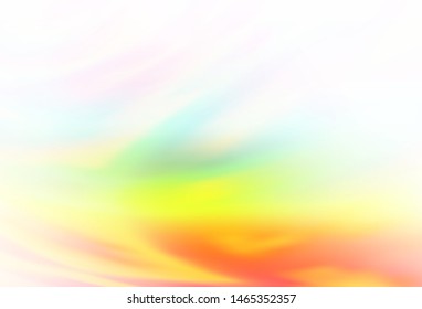 Light Multicolor, Rainbow vector blurred and colored pattern. An elegant bright illustration with gradient. The best blurred design for your business.