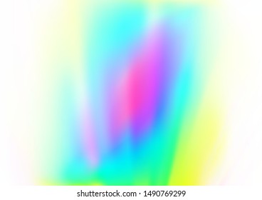 Light Multicolor, Rainbow vector blurred bright template. An elegant bright illustration with gradient. The elegant pattern for brand book.