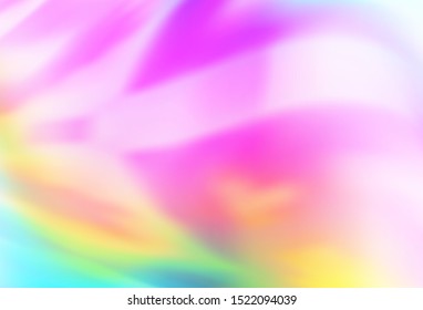Light Multicolor, Rainbow vector blurred bright texture. Abstract colorful illustration with gradient. New design for your business.