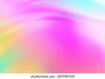 Light Multicolor, Rainbow vector blurred bright background. Shining colorful illustration in a Brand new style. A completely new design for your business.