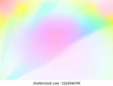 Light Multicolor, Rainbow vector blurred background. Creative illustration in halftone style with gradient. A completely new design for your business.