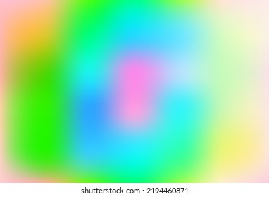 Multicolor claro, vector arcoiris difuminado brillo abstracto plantilla. Ilustración creativa en estilo de semitono con gradiente. Plantilla totalmente nueva para su diseño.
