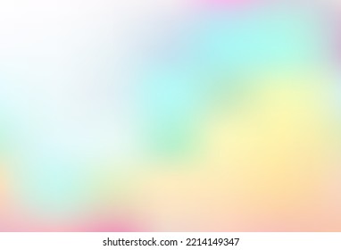 Light Multicolor  Rainbow vector blurred   colored template  Colorful illustration in blurry style and gradient  Sample for your creative designs 