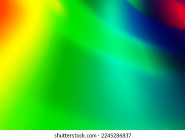 Light Multicolor, Rainbow vector blurred shine abstract background. Colorful illustration in blurry style with gradient. The best blurred design for your business.